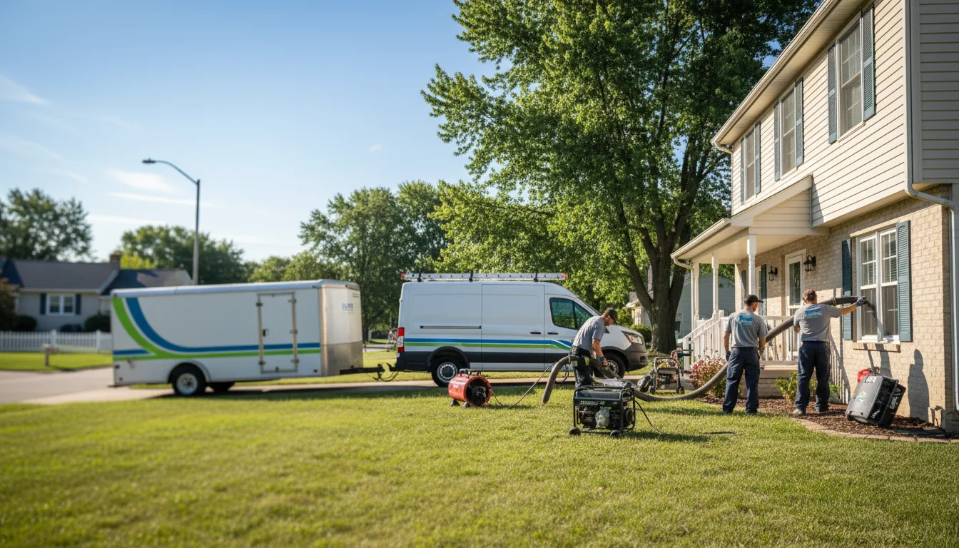 Flooded Basement Restoration And Cleanup With Repair in Sutherland, NE near me